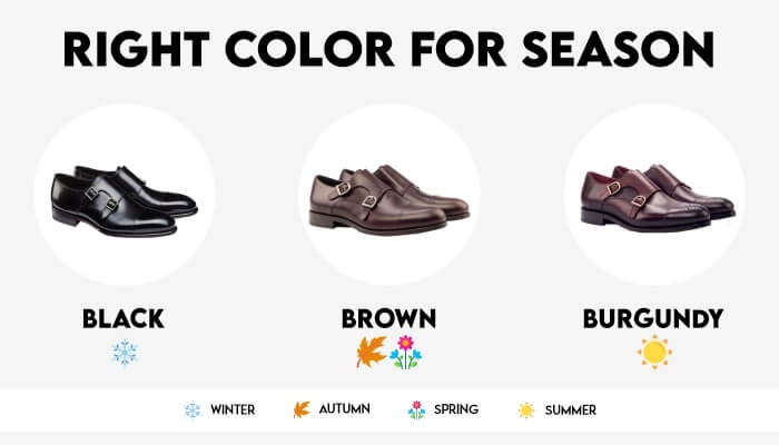 best color monk strap shoes 