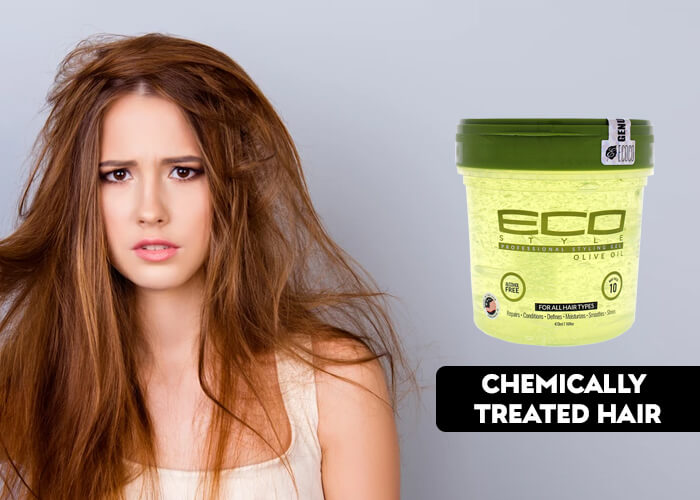 hair gel for chemically treated hair