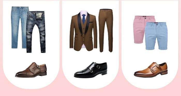 monk strap shoes mens outfit