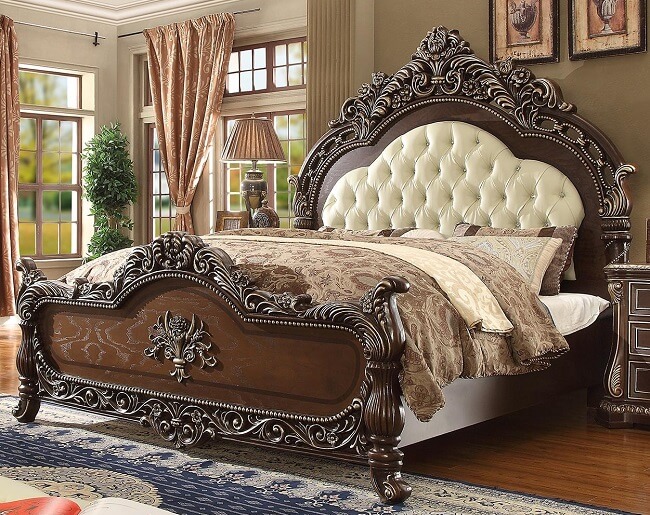 best traditional bed, traditional wooden bed design