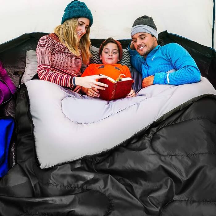 cold weather camping sleeping bags