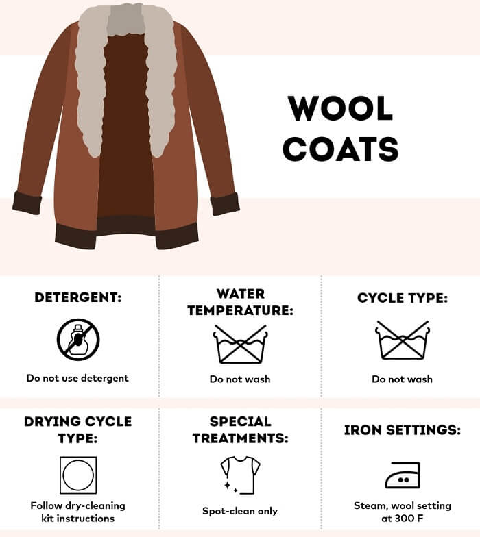 how to clean a wool coat 