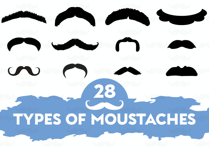 types of mustaches and their names