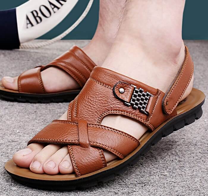 different types of sandals for men