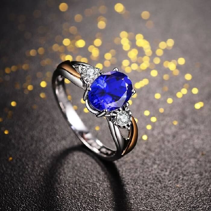 moonstone engagement ring gold 