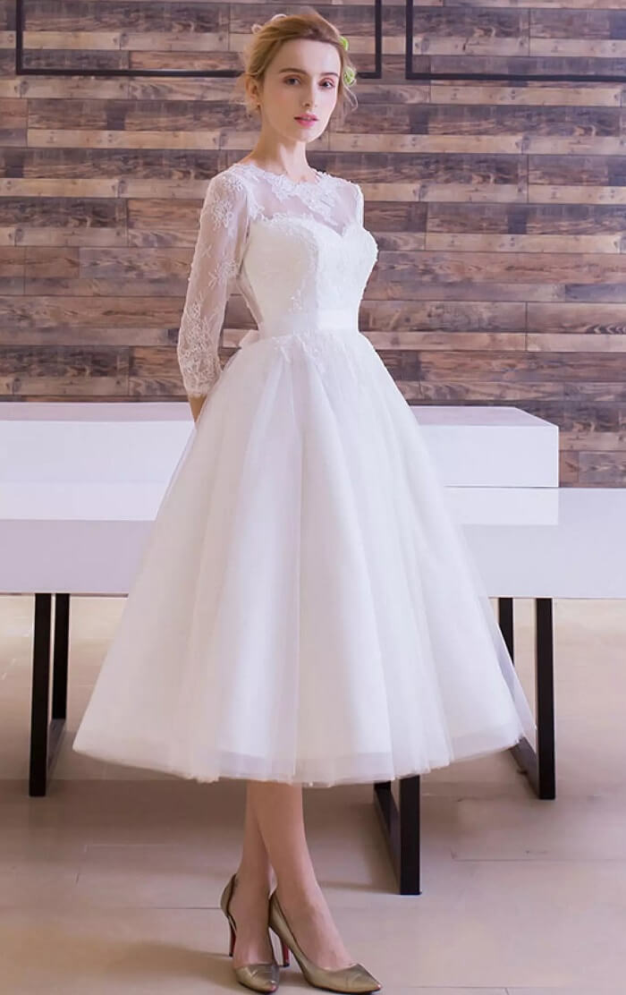 Tulle Lace Wedding Dress