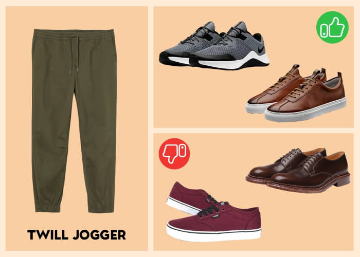 shoes to wear with joggers