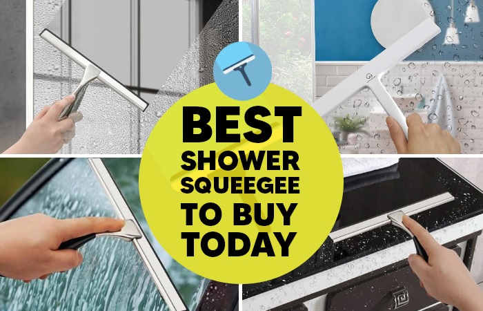 best shower squeegee for glass