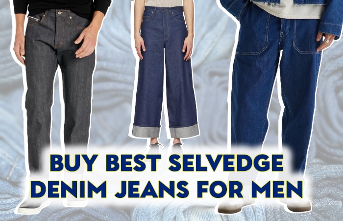 selvedge denim jeans mens