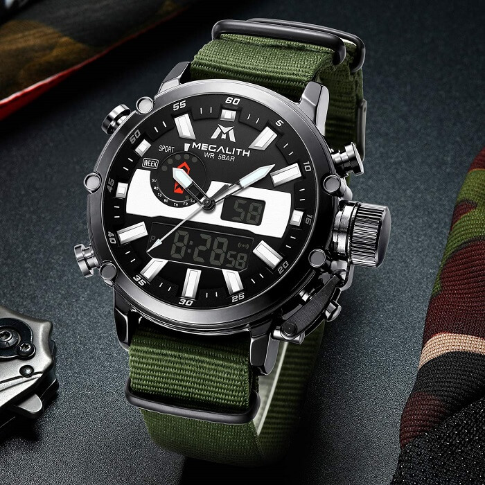 waterproof military watches for mens