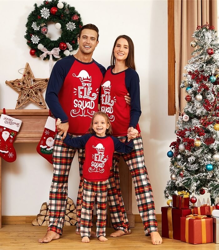 matching Christmas pajamas 