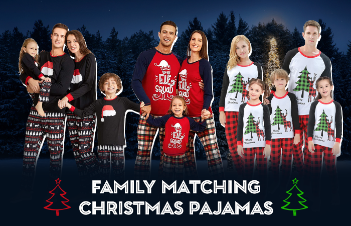 Christmas Holiday Matching Family Pajamas