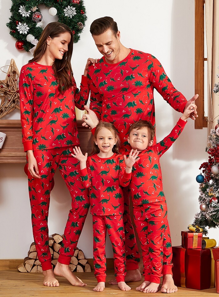 unisex family Christmas pajamas 