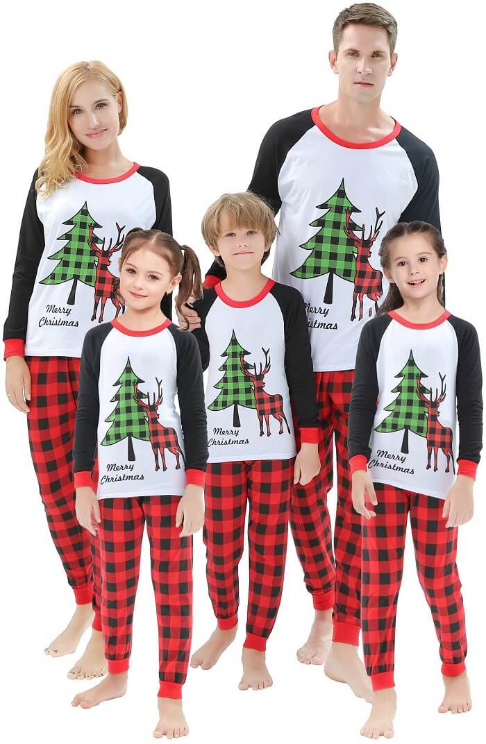 Matching family Christmas pajamas sale