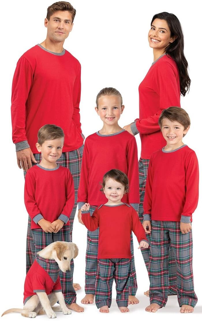 old navy family Christmas pajamas 