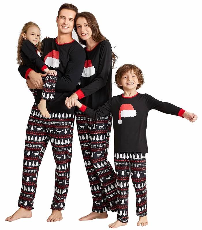 christmas pajamas family