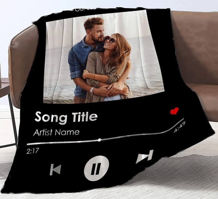 couple blanket with pictures