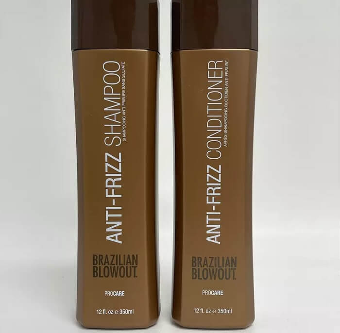 blowout hair products shampoo and conditioner