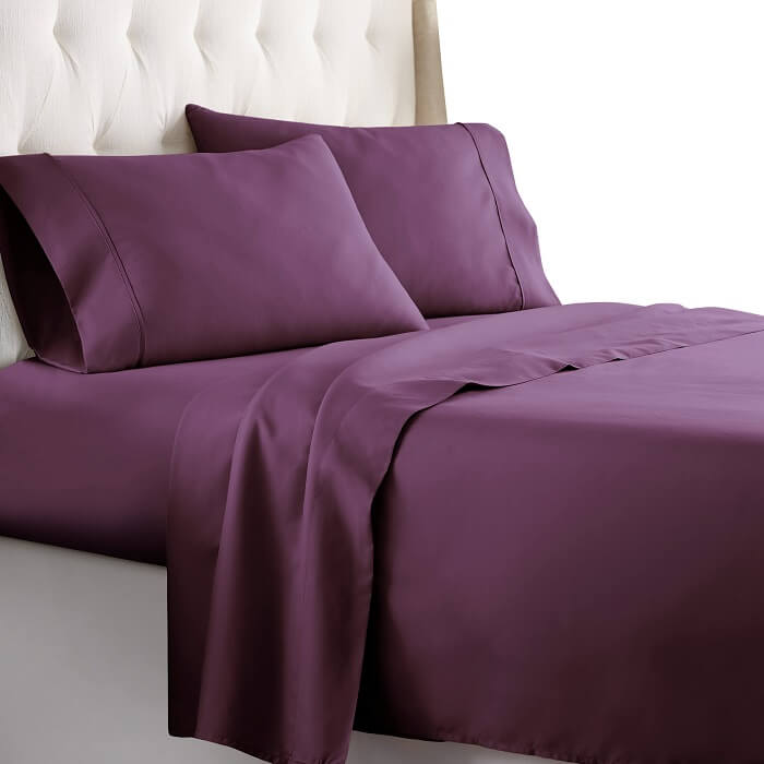 cotton bed sheets double