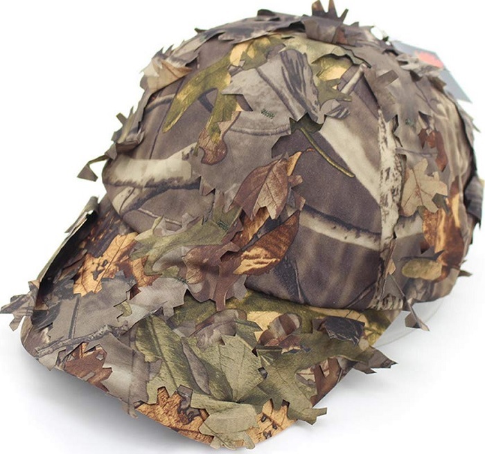 3D camouflage hat