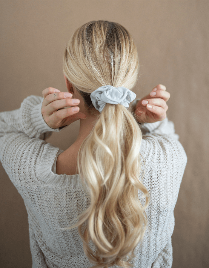 ponytail hair scrunchies