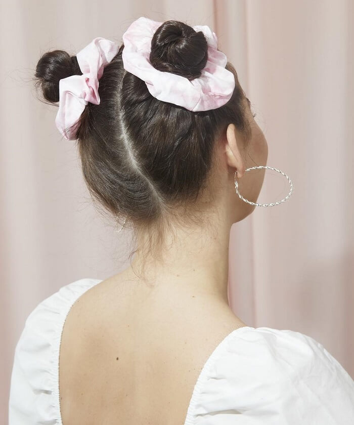 Hairstyles With scrunchie scarf