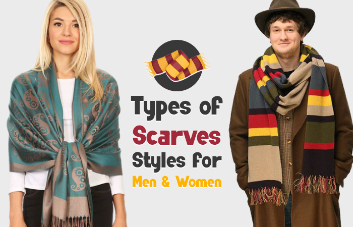types of scarves styles for men and women