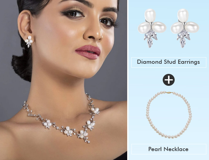 What necklace to wear with pearl earrings