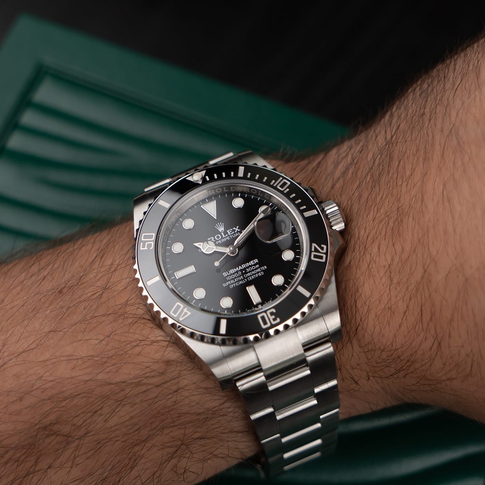 rolex submariner automatic chronometer black dial men's watch 126610LNBKSO