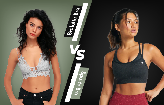 what is the difference between a bralette and a sports bra 