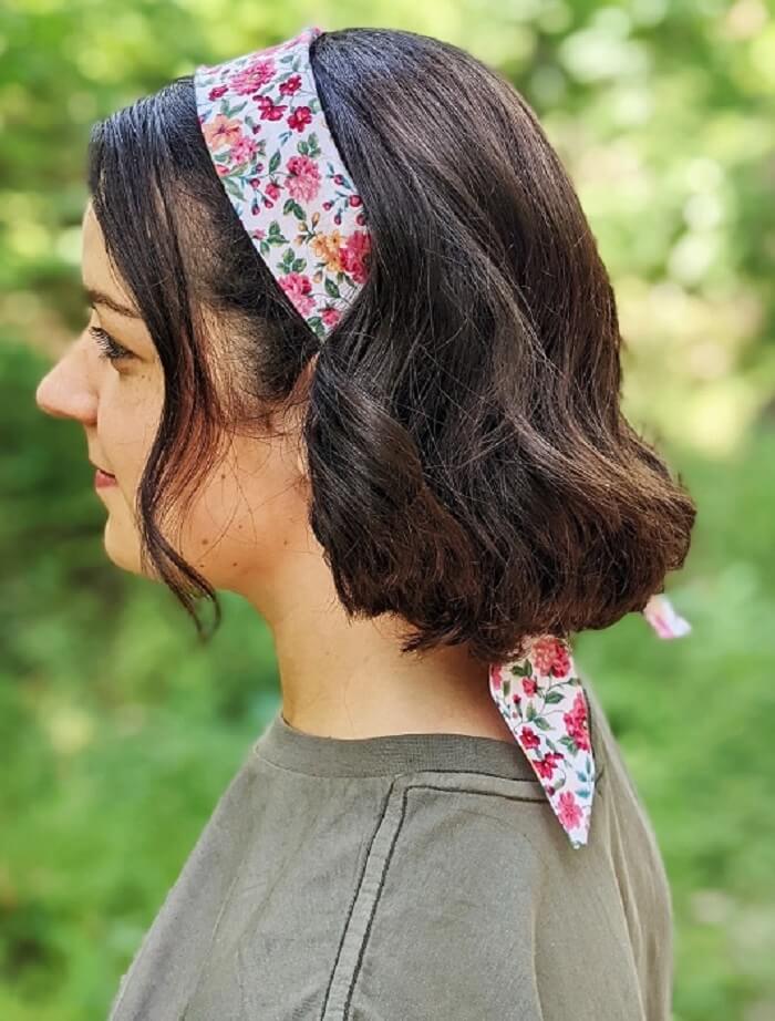 thin headbands for short hair 