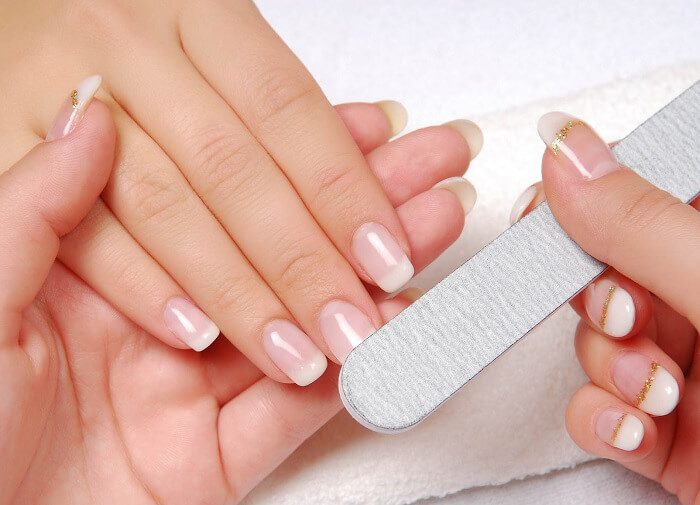 how to buff nails with a buffer