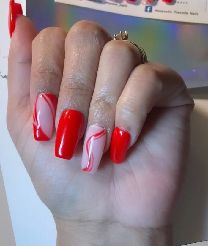 squoval nails acrylic