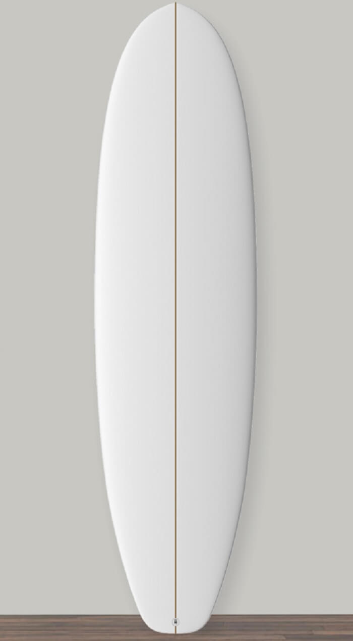 malibu surfboard shape 
