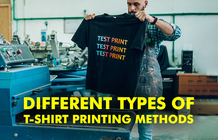 how many types of t shirt printing