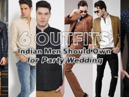 6 Outfits Indian Men Should Own for Party/Wedding