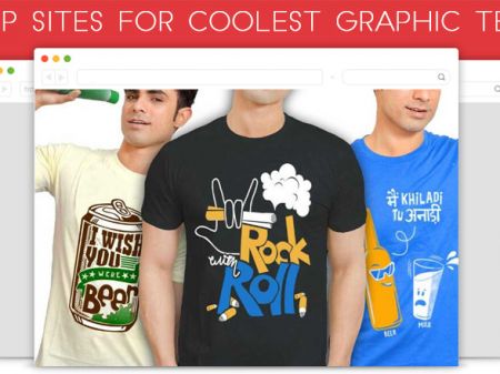 20 Best Websites to Buy Coolest Graphic T-shirt Online in India