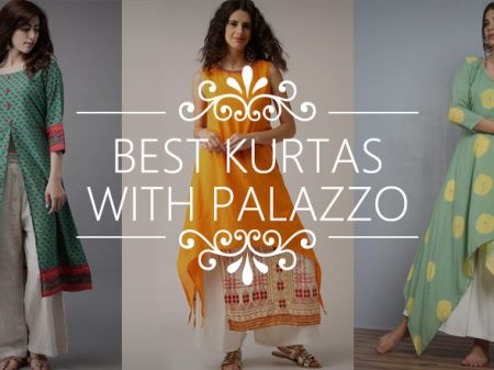 20 Best Kurtas with Palazzo Looks that You Love To Buy