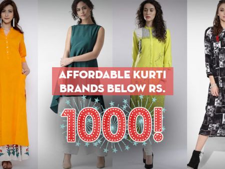 10 Affordable Kurti Brands You won’t Believe are under Rs. 1000