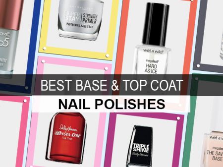 10 Best Base Coat & Top Coat Nail Polishes in India