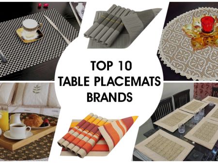 10 Best Placemats Brands in India to Dress a Dining Table