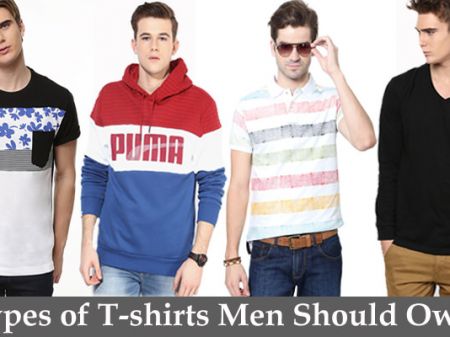 10 Types of T-shirts Men Should Own