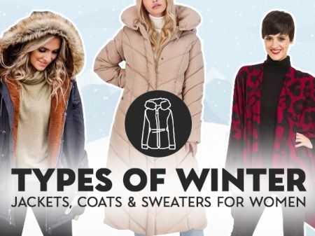 12 Different Types of Winter Jackets, Coats & Sweaters for Women
