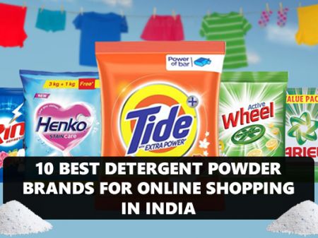 10 Best Detergent Powder Brands for Online Shopping in India