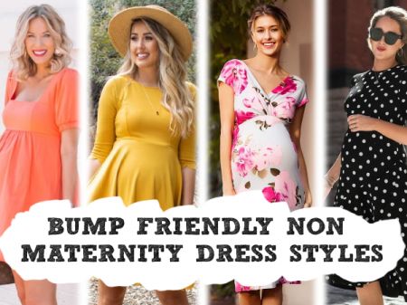 8 Bump Friendly Non-Maternity Dresses Styles to Buy for Pregnant Woman