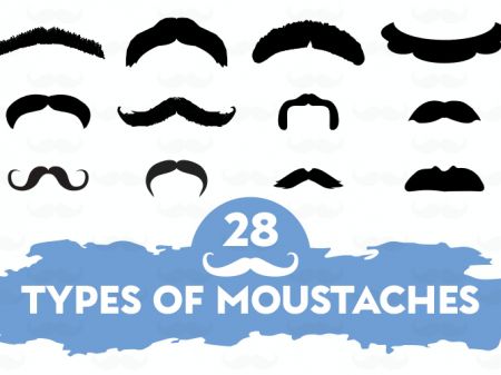 28 Types of Moustaches