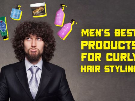 Men’s Best Products for Curly Hair Styling