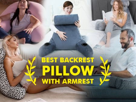 Best Backrest Pillow with Armrest for better Posture & Support