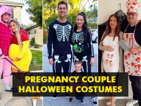 Latest Pregnancy Couple Halloween Costumes Ideas