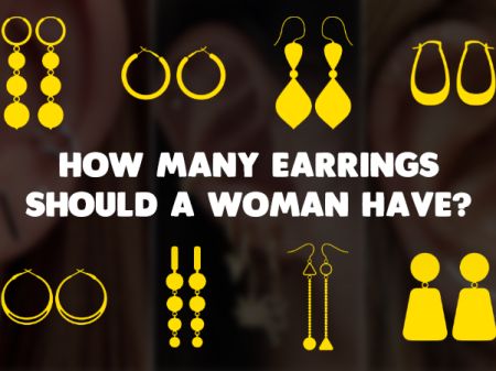 How Many Earrings Should a Woman Have?